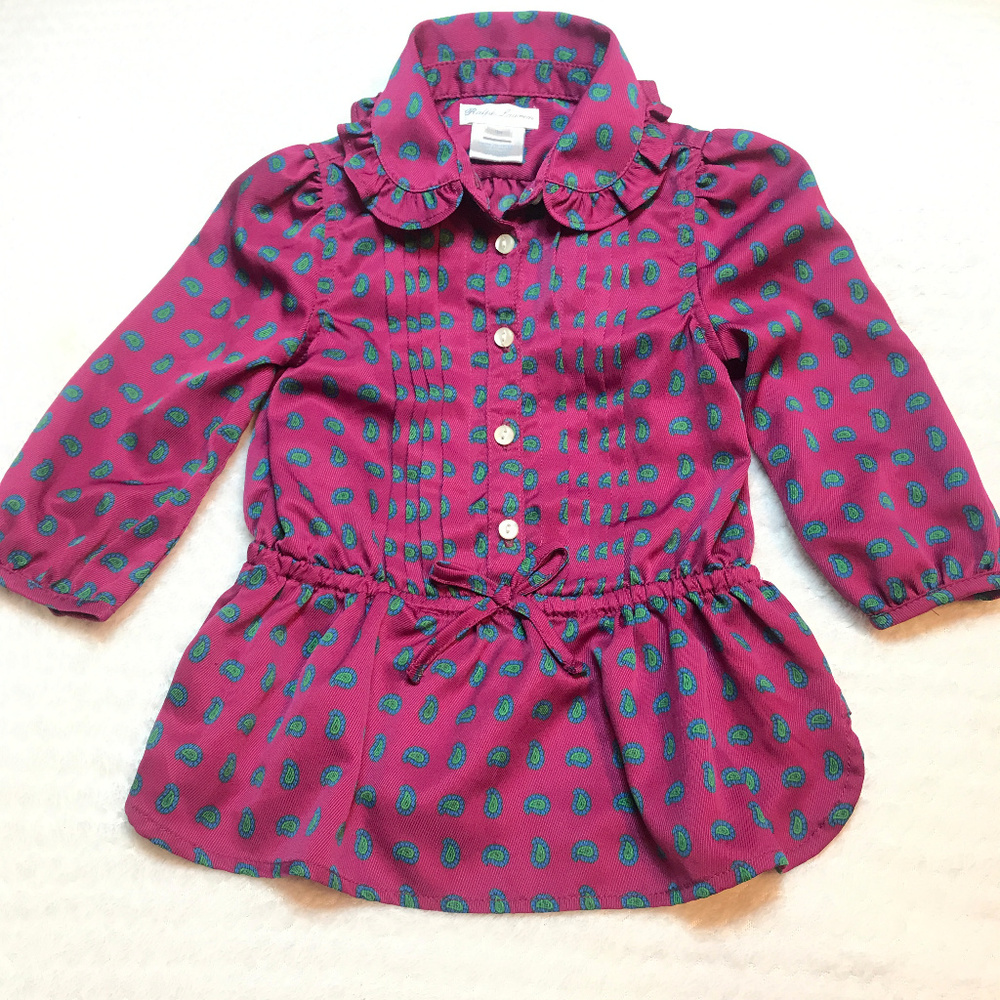 Ralph Laurel Dressy silk Blouse Top - Picture 5 of 7